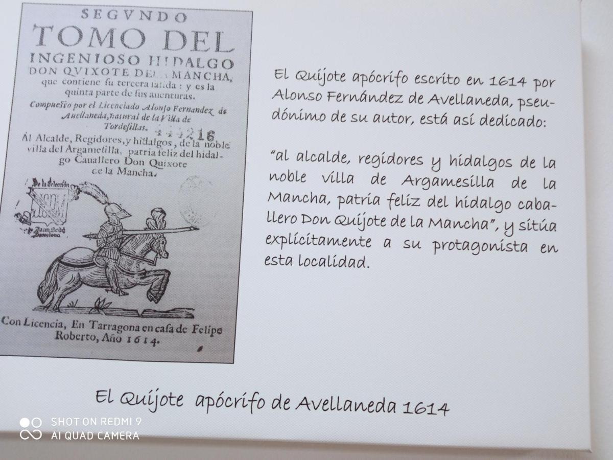 Vivienda Vacacional El Molino Argamasilla de Alba Extérieur photo
